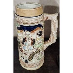 VINTAGE GERMAN STYLE CERAMIC BEER STEIN / MUG JAPAN HANDPAINTED Stylecraft 1149